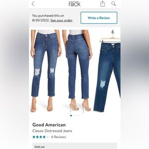 Good American Good Classic jeans